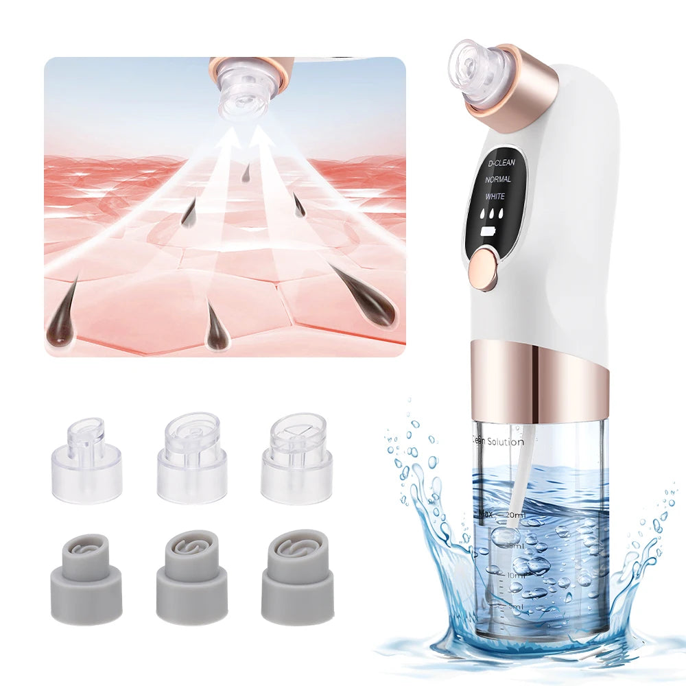 Electric Bubble Blackhead Remover Vacuum Suction Pore Cleaner Spot Acne Pimple Black Head Extractor Facial Cleaning Tools
