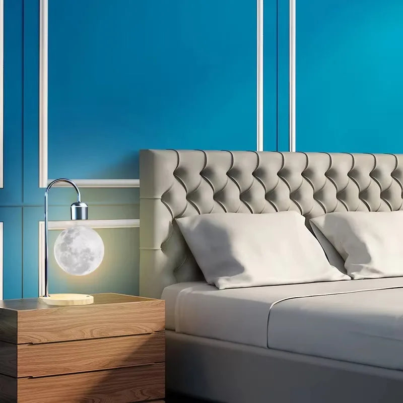 Magnetic Levitating Moon Lamp Floating Moon Lamp Light 3d Led Moon Shape Night Lights for Table Desk Lamp Dropshipping