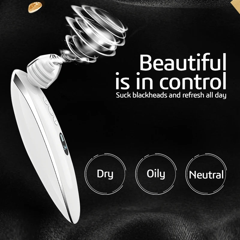 Electric Blackhead Remover Vacuum Acne Cleaner Facial Suction Deep Cleansing Pore Cleaner Machine Skin Care Tool