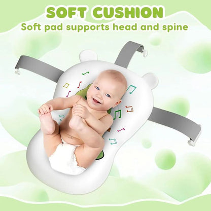 Baby Bath Seat Support – Soft Newborn Bathtub Cushion