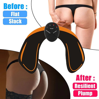 USB Rechargeable Wireless EMS Muscle Stimulator ABS Abdominal Muscle Trainer Toner Body Fitness Hip Trainer Shaping Patch Unisex