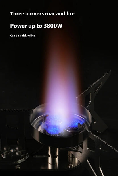 lohascamping Camp Cassette Stove 2670W Portable Folding Gas Stove Outdoor Picnic Cooking Grill Cooker Gas Burner Heating System