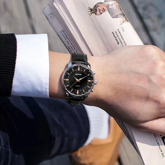 Fashion and leisure high quality environmentally friendly men's watch student female sports conjoined clock retro