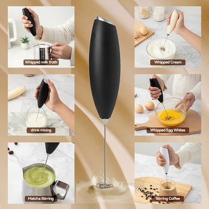 Wireless Handheld Egg Beater & Coffee Foamer