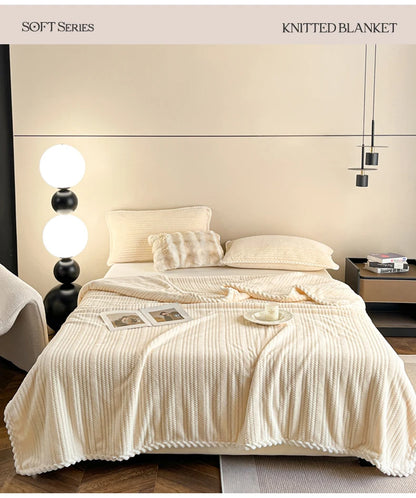 Throw Blanket for Sofa Winter Blanket King Size Home Warm Plaid Comforter Bedspread Bedding Sheet