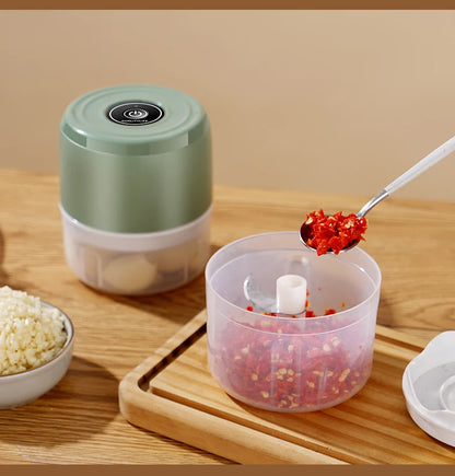 Durable Electric Mini Chopper (Garlic, Ginger, Veggies)