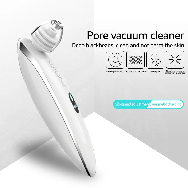 Electric Blackhead Remover Vacuum Acne Cleaner Facial Suction Deep Cleansing Pore Cleaner Machine Skin Care Tool