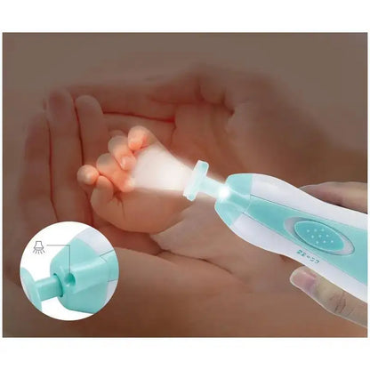 BabySafe Electric Nail Trimmer – 6-in-1 Manicure Set