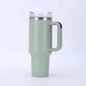 Outdoor Travel Tumbler Cup Stainless Steel 30oz 40oz Vacuum Insulated Cup with Lid and Straw for Water Iced Tea or Coffee