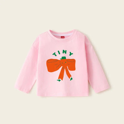 Boys Cartoon T-shirts 2025 New Cotton Baby Tees Spring Summer Printing Tops for Girls Toddler Pullover Blouse Kids Clothing