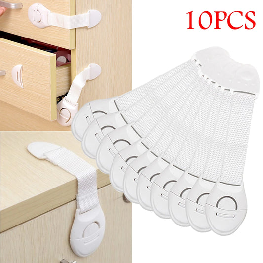 SafeLatch™ – Baby Safety Cabinet Locks (10-Pack)
