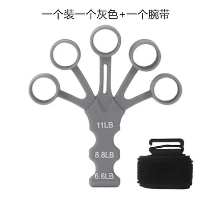 Finger Gripper Finger Exerciser Guitar Finger Exerciser 6 Resistant Levels Recovery Physical Tools Hand Strengthener