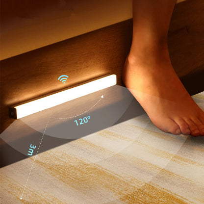 Rechargeable Wireless LED Motion Sensor Night Light for Cabinet, Kitchen & Closet Use – Type-C Powered