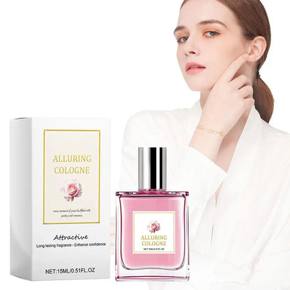 Rose Perfume Long-Lasting Floral Fragrance Body Mist for Confidence Boost and Daily Charm, Dating Body Perfume Spray 15/10ml