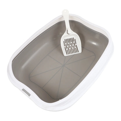 Cat Litter Box Convenient Kitten Pan Potty Basin Portable Unique Design Bedpan Toilet Pp Strong Training for Pets