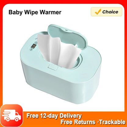 Digital Baby Wipe Warmer – Adjustable Temperature & Large Capacity