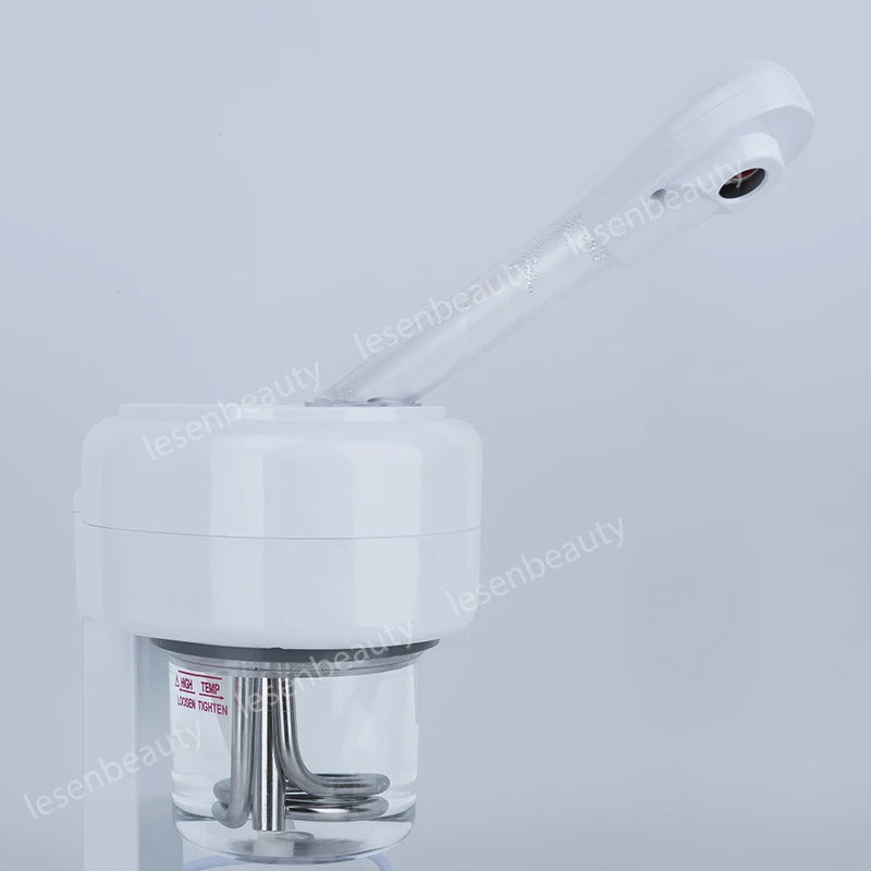 Facial Hot Spray Steamer with Extendable Arm Steaming Warm Mist Humidifier for Face Spa Sinuses Moisturizing, Home Use Or Salons