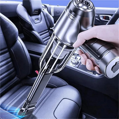 Wireless Portable Vacuum Machine – Multi-Purpose High-Power Cleaner and Air Duster for Car & Household Use