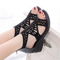 Korean Fashion Party Shoes Woman Design Women Sandals Fashion Rhinestone Decoration Summer New Pattern Hollow босоножки женские