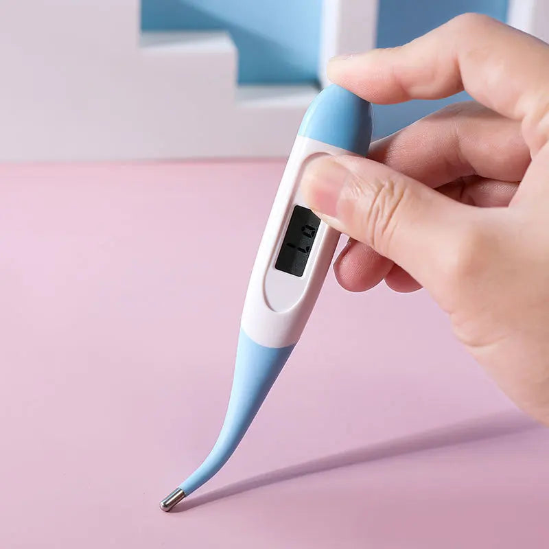 Soft-Tip Digital Thermometer – Fast & Safe for Infants and Kids