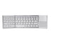 SeenDa Foldable Bluetooth Keyboard with Touchpad Wireless Rechargeable Ultra Slim Pocket Folding Keyboard for Tablet Laptop
