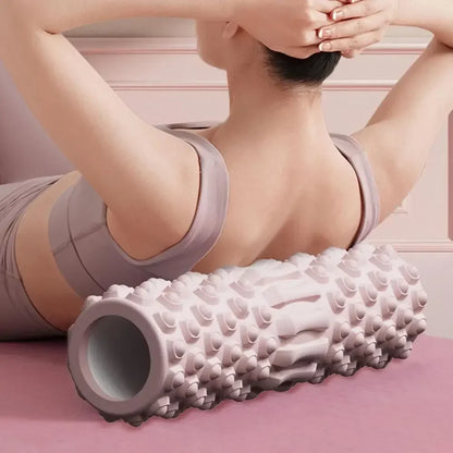 30cm Yoga Column Gym Fitness Pilates Foam Roller Exercise Back Massage Roller Yoga Brick in Legs & Arms Home Fitness Equipment