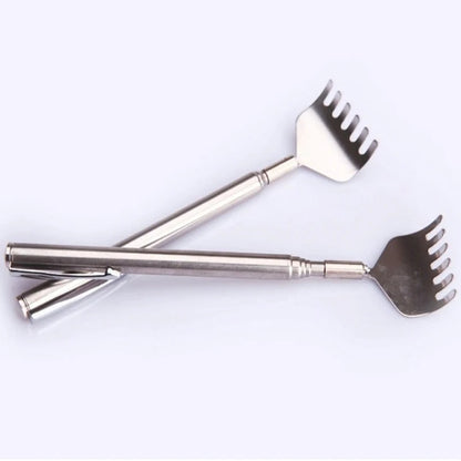 Adjustable Retractable Back Scraper Steel Anti-itch Claw Massager Scratching Rake For Elderly Back Massage 16cm-51cm