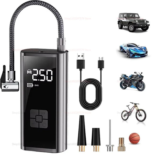 Smart Portable Tire Inflator – 150PSI