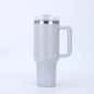 Outdoor Travel Tumbler Cup Stainless Steel 30oz 40oz Vacuum Insulated Cup with Lid and Straw for Water Iced Tea or Coffee