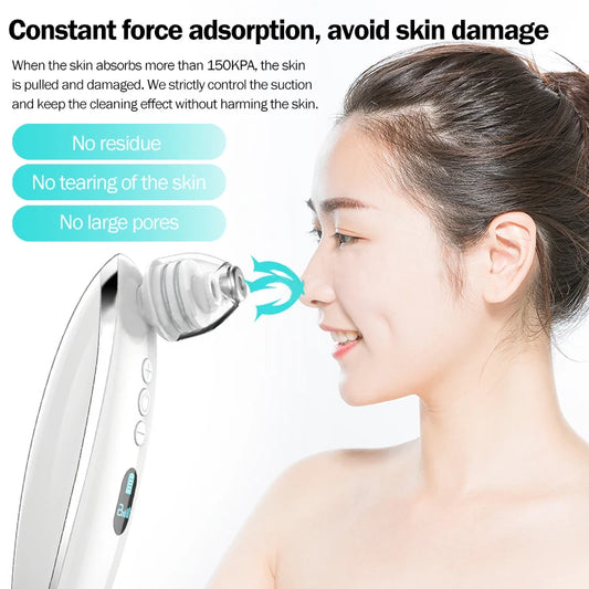 Electric Blackhead Remover Vacuum Acne Cleaner Facial Suction Deep Cleansing Pore Cleaner Machine Skin Care Tool