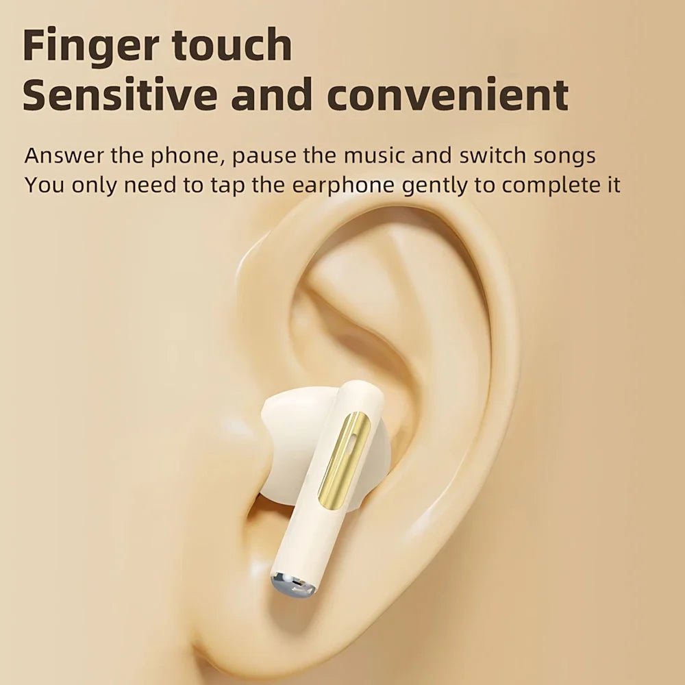 Wireless Bluetooth Earphone Stereo Headphone In-Ear HiFi Earbud HandsFree Headset Waterproof Earpieces Sport Earbuds For Iphone