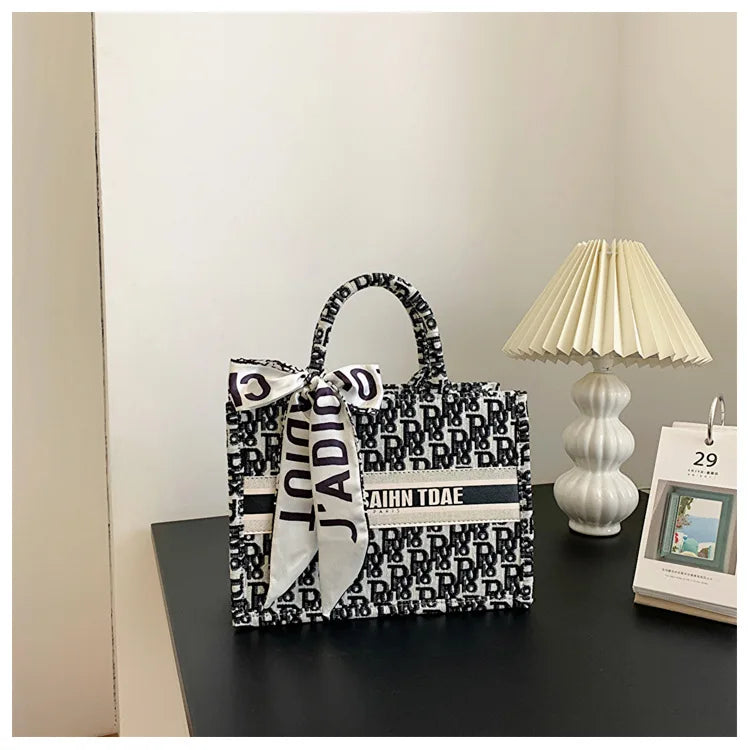 Ladies Bag New High-end Large Capacity Shopping Bag 2025 Fashion Versatile Hand-held Underarm Tote Bag