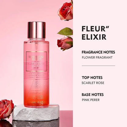Body Spray Flower Fruit Lasting Natural Plant Love Spell Scent Velvet Petal Fragrance Crushed Flash Gold Deodorant 250ml