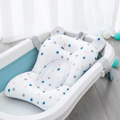 Baby Bath Seat Support – Soft Newborn Bathtub Cushion