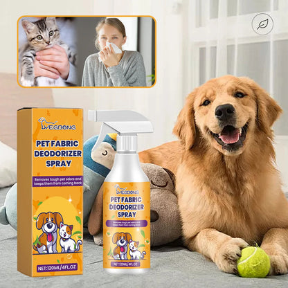 Pet Deodorant Spray Remove Body Odor Smelly Deodorizer Natural Fresh Scent Eliminate Urine Smell Air Fresh Dog Deodorizer Liquid