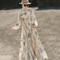 Long Dress for Women 2025 Spring Beach Bohemian Elegant Maxi Dresses Casual Female Clothing Y2K Long Sleeve Print Party Vestido