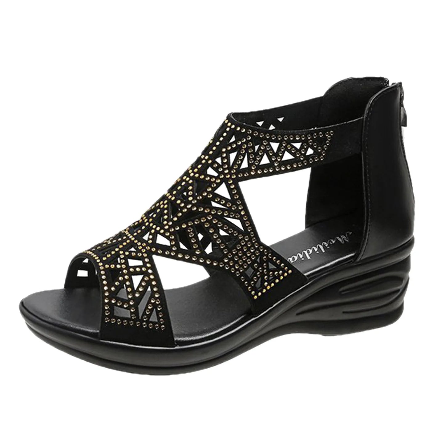 Korean Fashion Party Shoes Woman Design Women Sandals Fashion Rhinestone Decoration Summer New Pattern Hollow босоножки женские