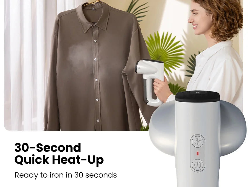 2025Neakasa One-hand Operation Clothes Steamer Handheld Portable Garment Vacuum Steamer