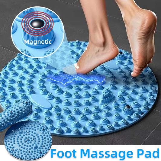 Foot Finger Pressure Board Foot Massage Shiatsu Board Yoga Mat Foot Step Meridian Jogging Massage Acupressure Pads Fitness Pedal