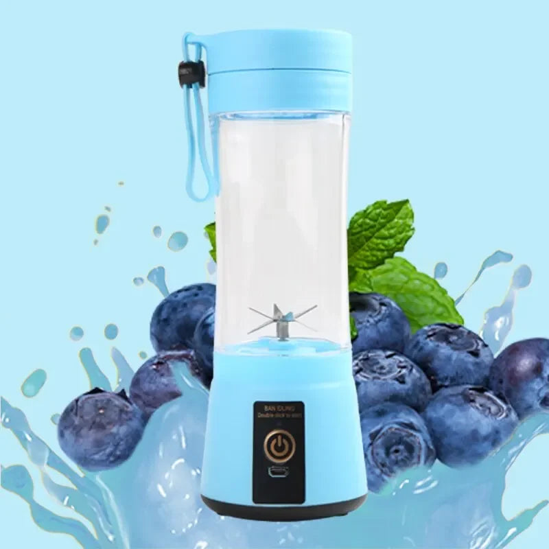 NEW Portable Blender for Shakes and Smoothies Rechargeable USB 380ML Traveling Fruit Juicer Cup Hand Fruit Blender Juicing Cup