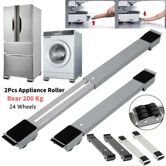 Universal Adjustable Roller Dolly for Home Appliances & Furniture