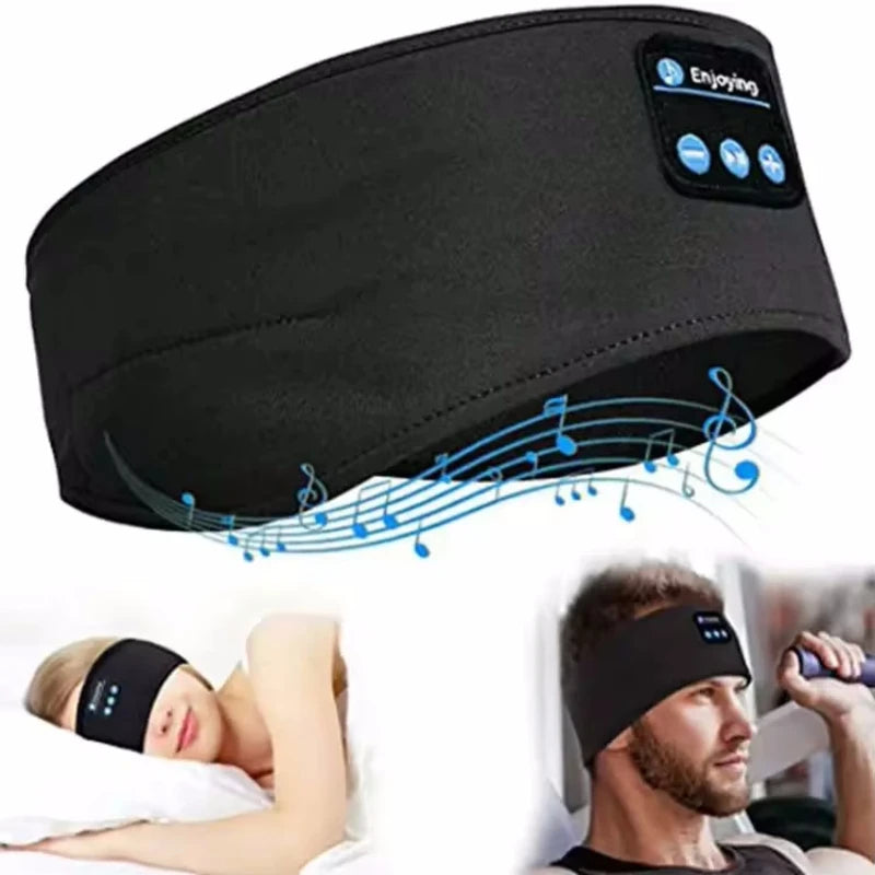 Bluetooth Sleep Headphones – Thin, Comfortable Eye Mask for Side Sleepers