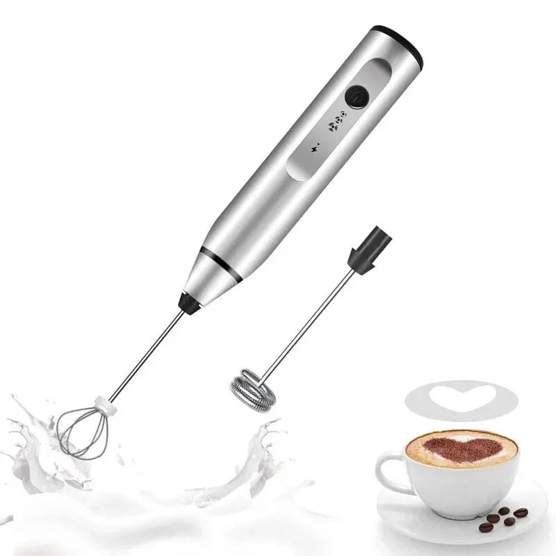 Portable Electric Milk Frother & Coffee Mixer