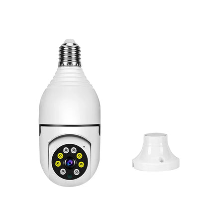 Smart WiFi Bulb Camera – Baby & Home Security Monitor (3MP)