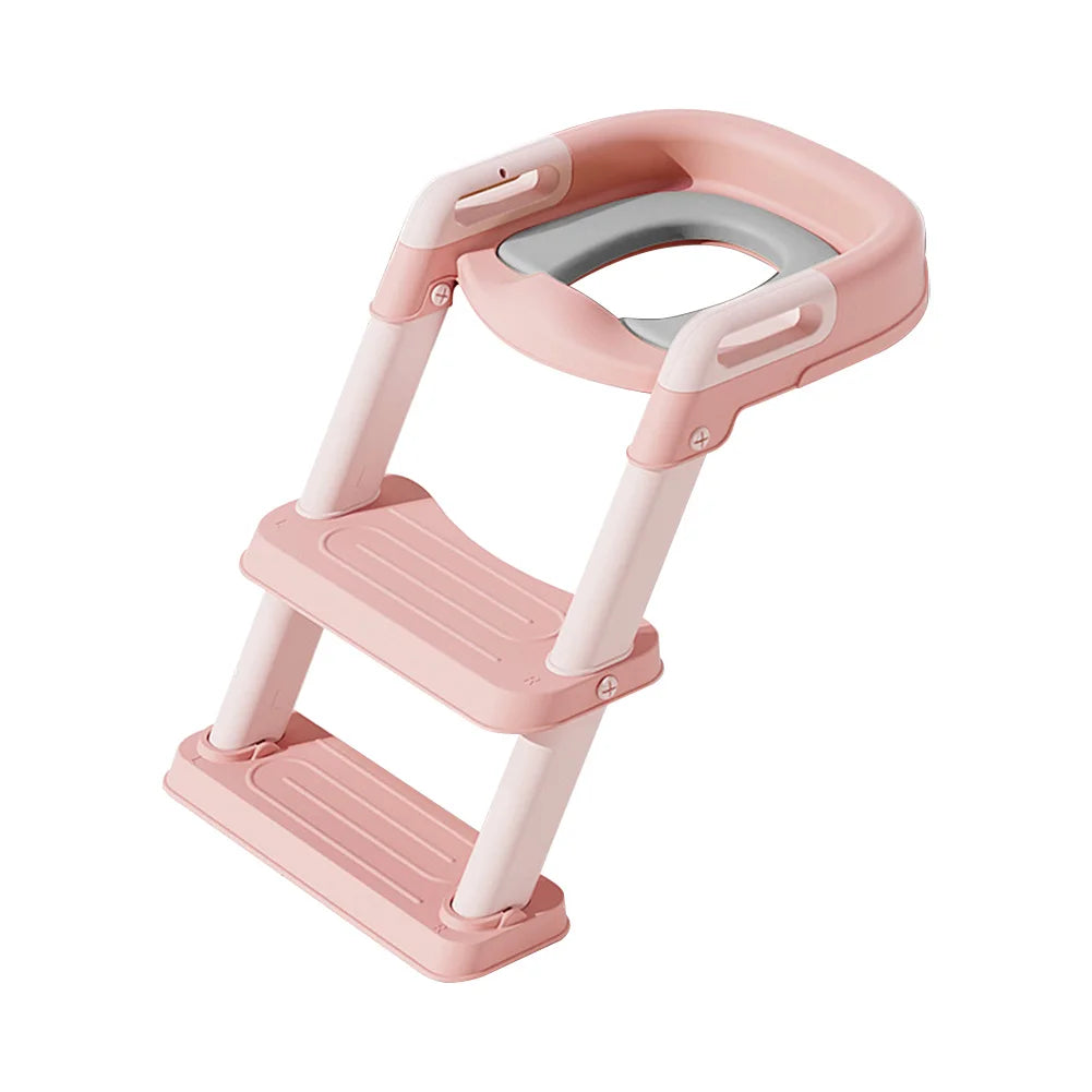 Toddler Potty Training Seat with Foldable Step Ladder – Safe & Easy Toilet Training for Kids