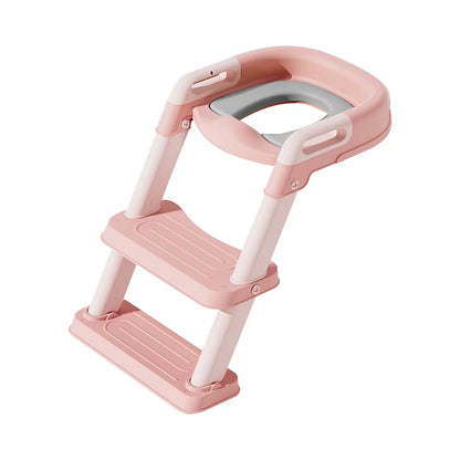 Toddler Potty Training Seat with Foldable Step Ladder – Safe & Easy Toilet Training for Kids
