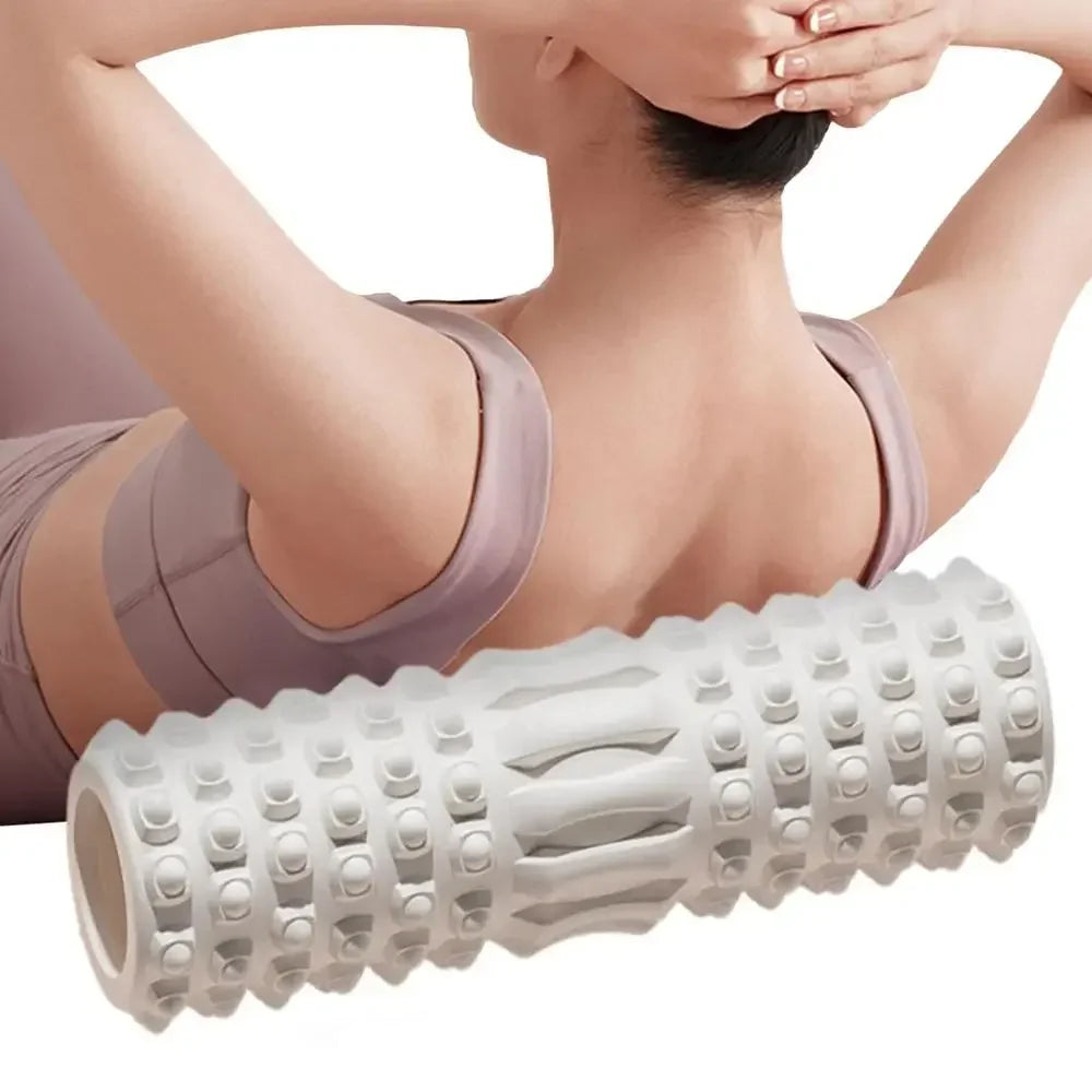 30cm Yoga Column Gym Fitness Pilates Foam Roller Exercise Back Massage Roller Yoga Brick in Legs & Arms Home Fitness Equipment