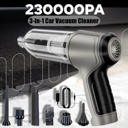 Wireless Portable Vacuum Machine – Multi-Purpose High-Power Cleaner and Air Duster for Car & Household Use