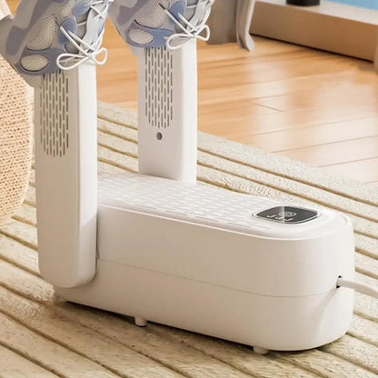 Shoe Dryer Portable Shoe Deodorizer Quick Drying Sports Shoes Warmer Folding Travel Boot Dryer With Timer Heater For Quick