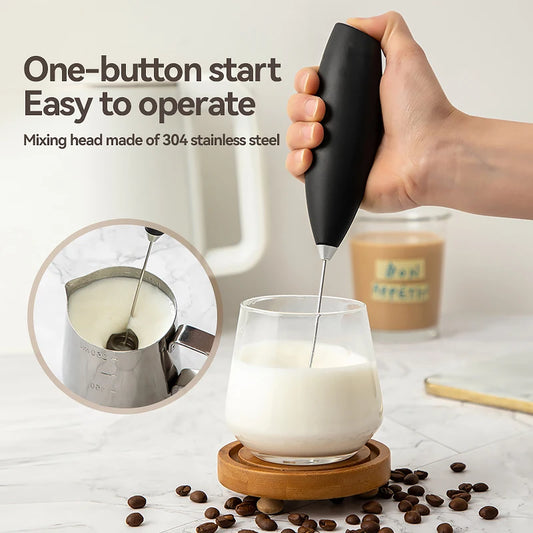 Wireless Handheld Egg Beater & Coffee Foamer